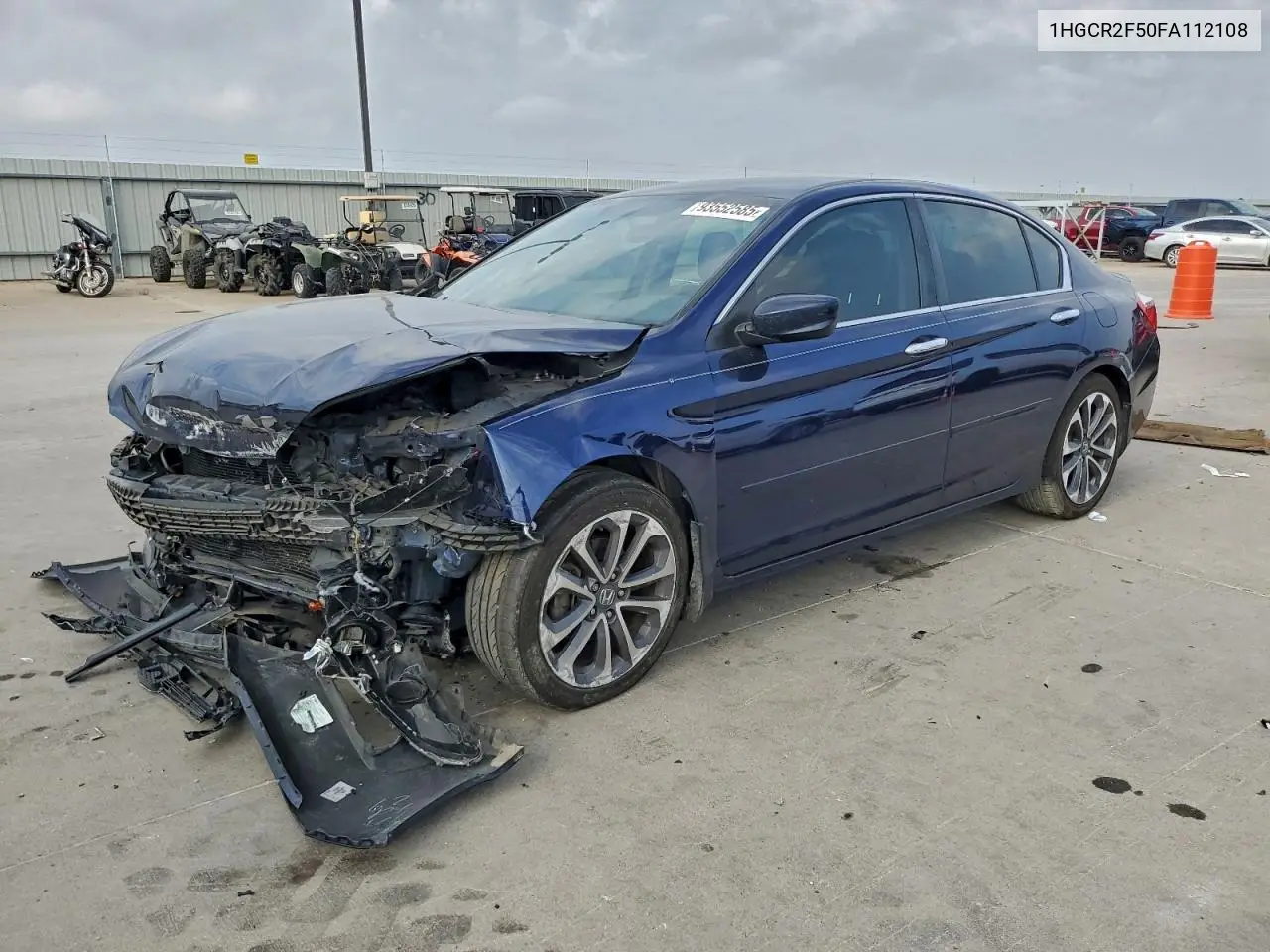 1HGCR2F50FA112108 2015 Honda Accord Sport