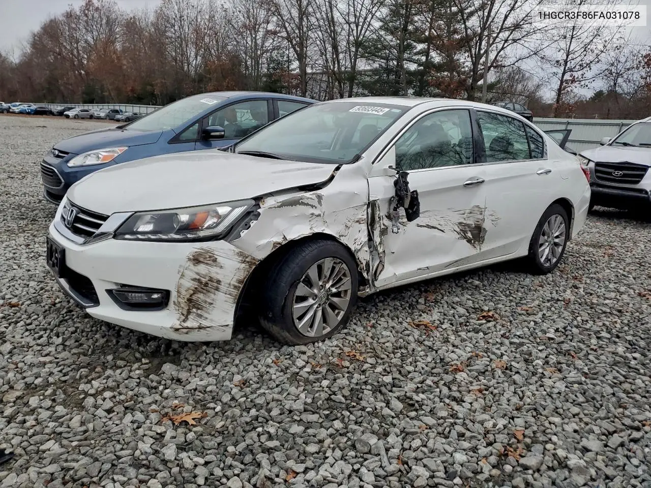 1HGCR3F86FA031078 2015 Honda Accord Exl