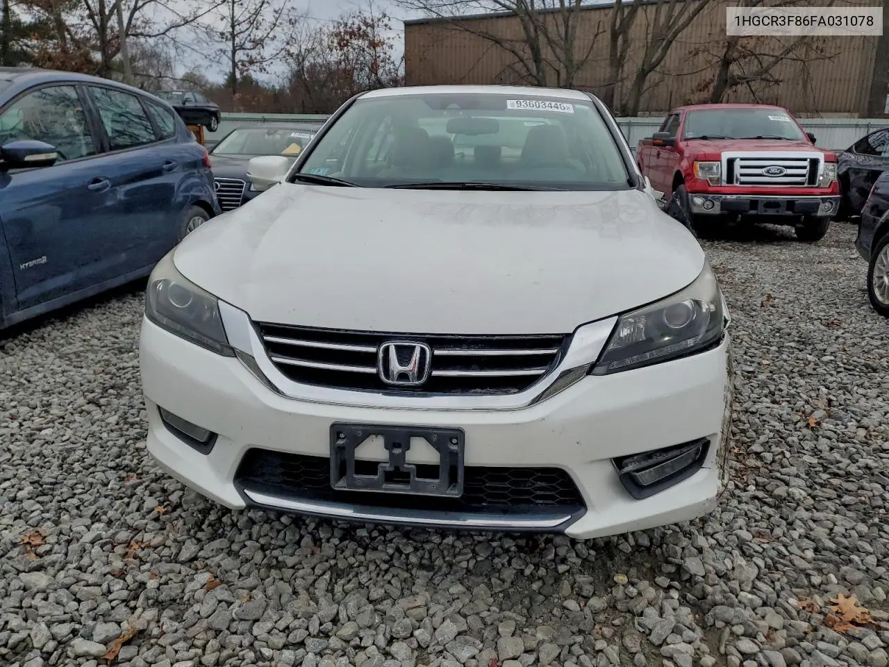 1HGCR3F86FA031078 2015 Honda Accord Exl