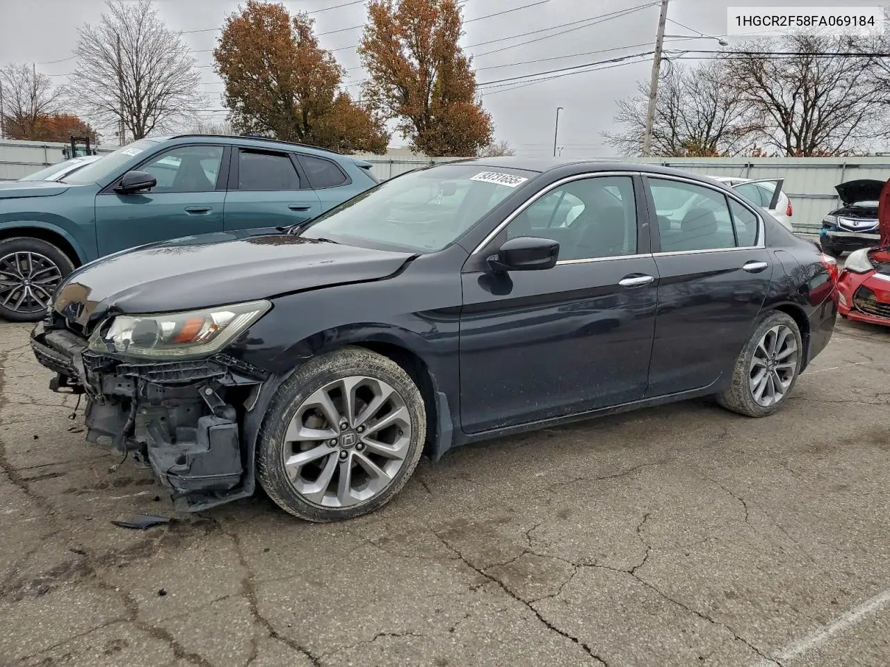 1HGCR2F58FA069184 2015 Honda Accord Sport