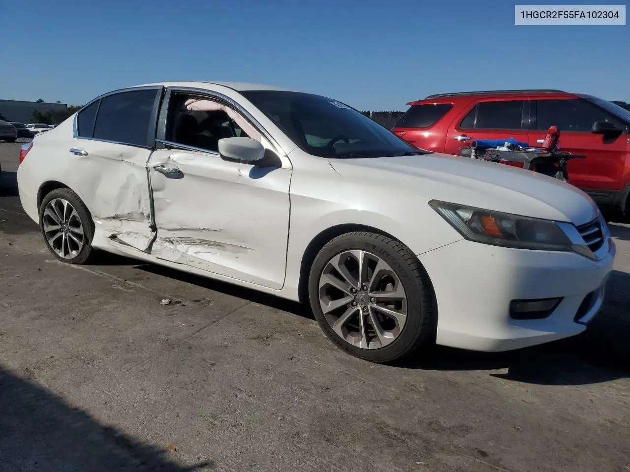 1HGCR2F55FA102304 2015 Honda Accord Sport