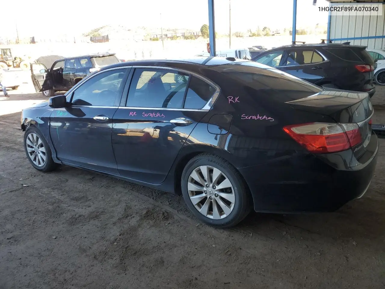 1HGCR2F89FA070340 2015 Honda Accord Exl