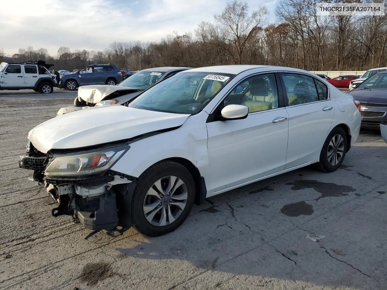 1HGCR2F35FA207164 2015 Honda Accord Lx