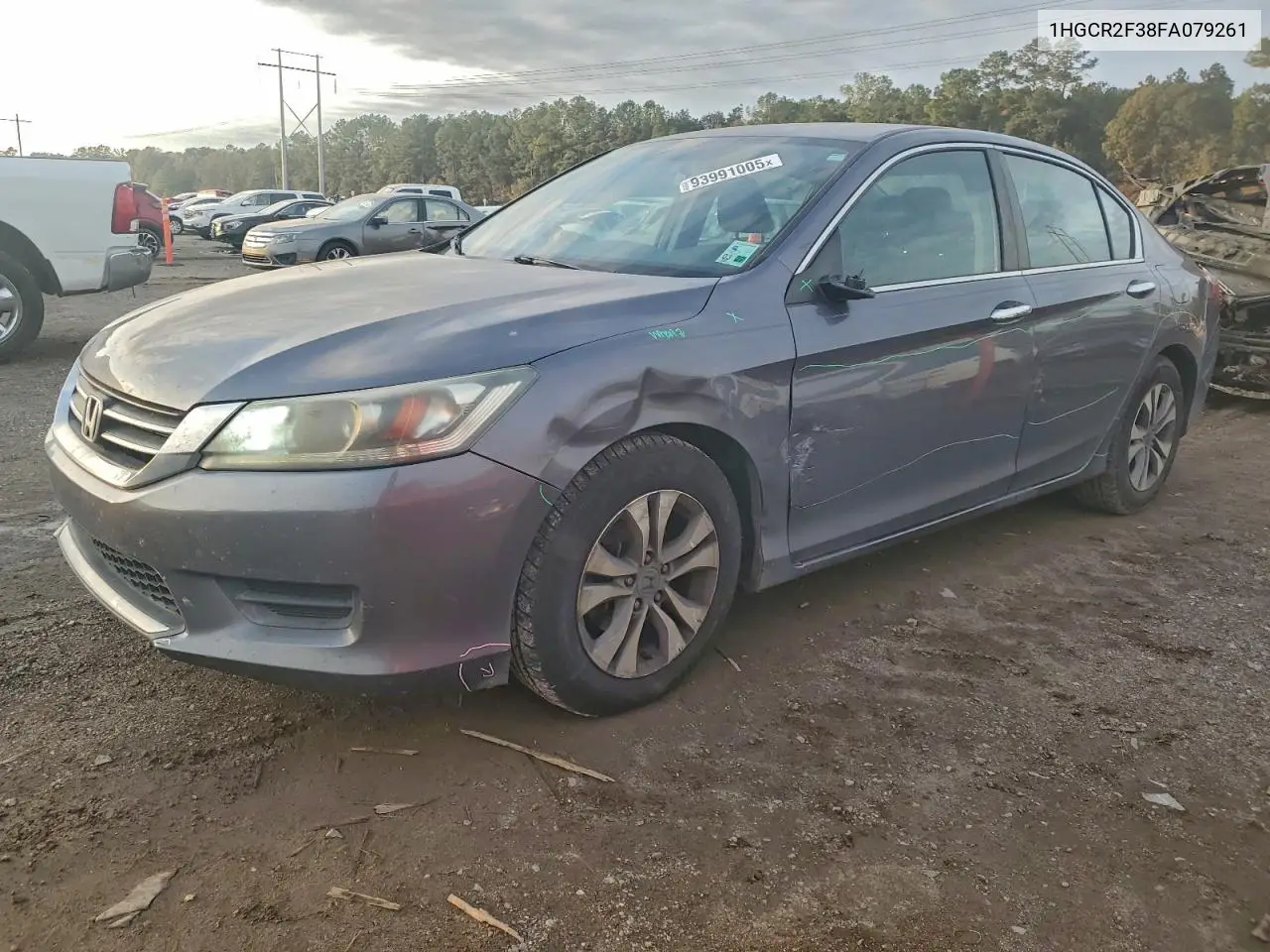 1HGCR2F38FA079261 2015 Honda Accord Lx
