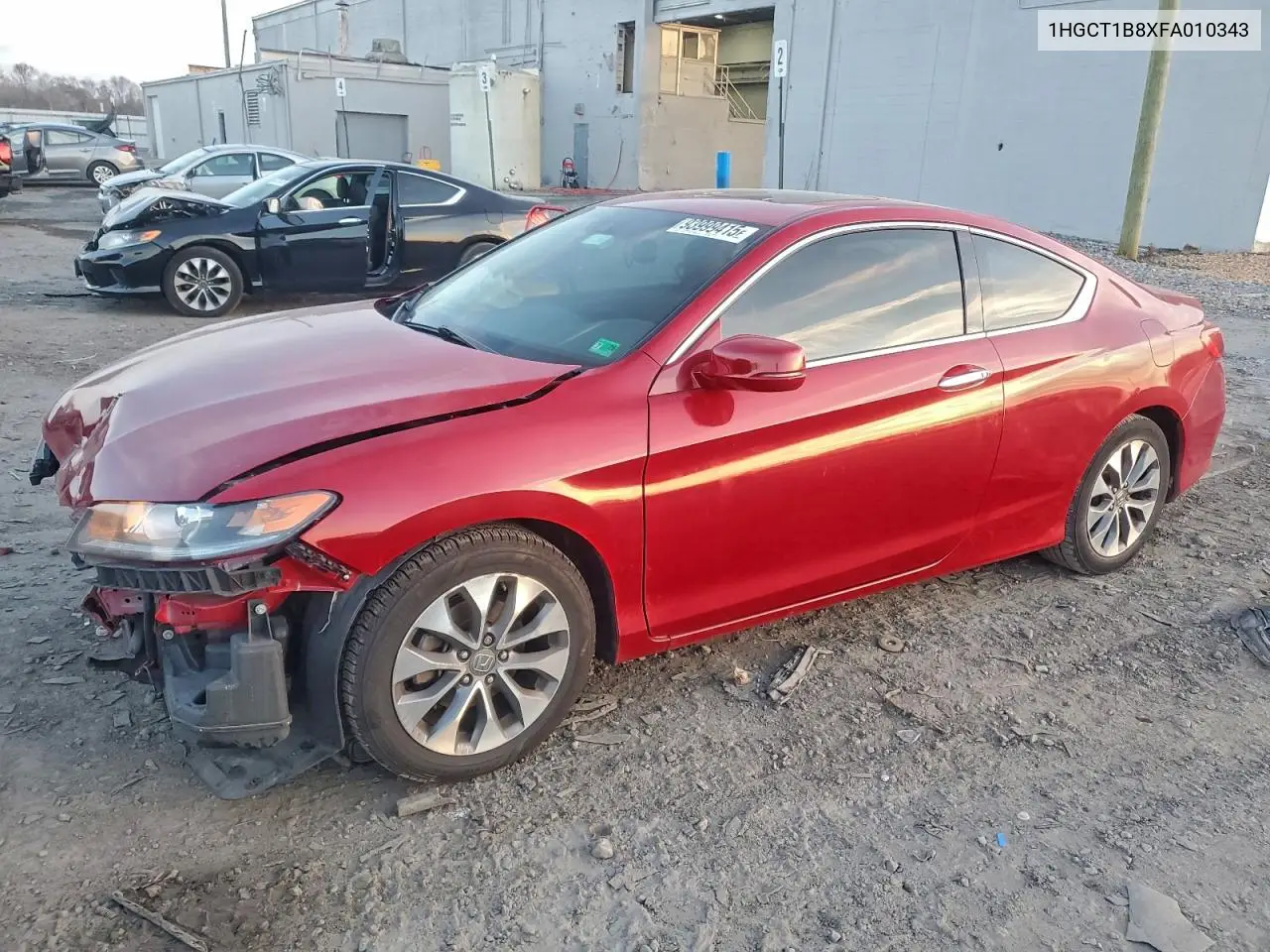 1HGCT1B8XFA010343 2015 Honda Accord Exl