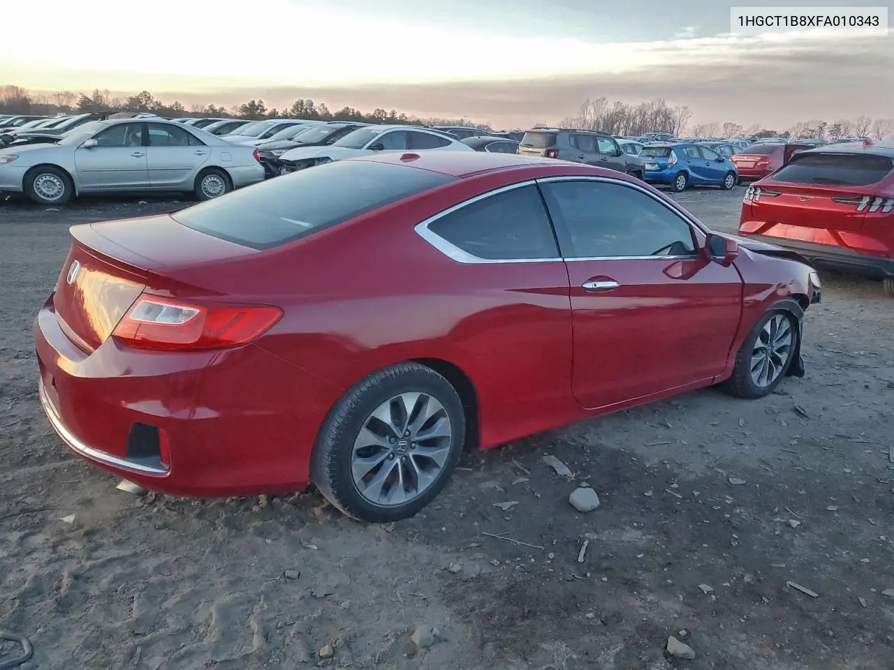 1HGCT1B8XFA010343 2015 Honda Accord Exl