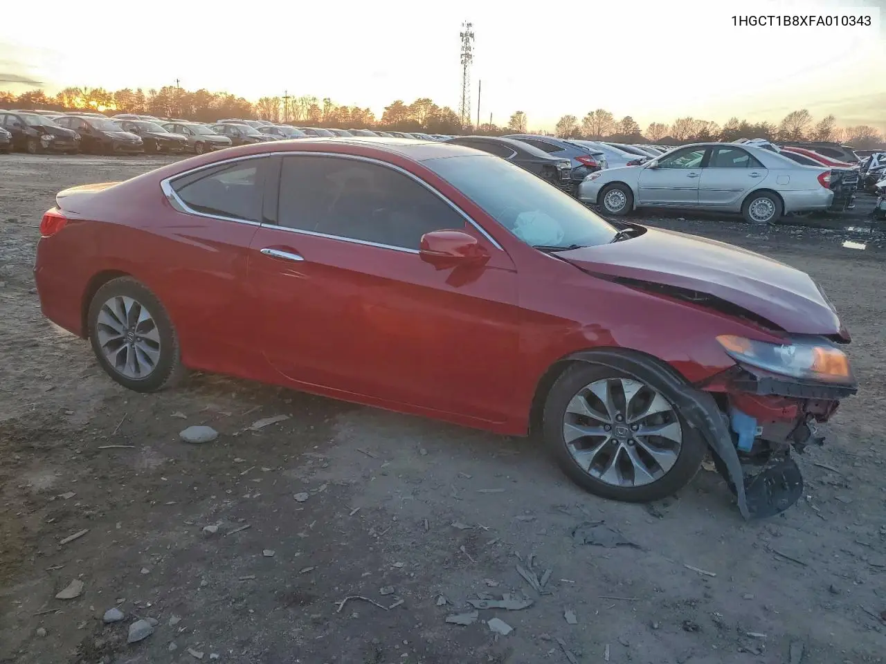 1HGCT1B8XFA010343 2015 Honda Accord Exl