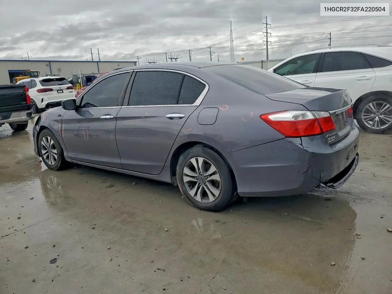1HGCR2F32FA220504 2015 Honda Accord Lx
