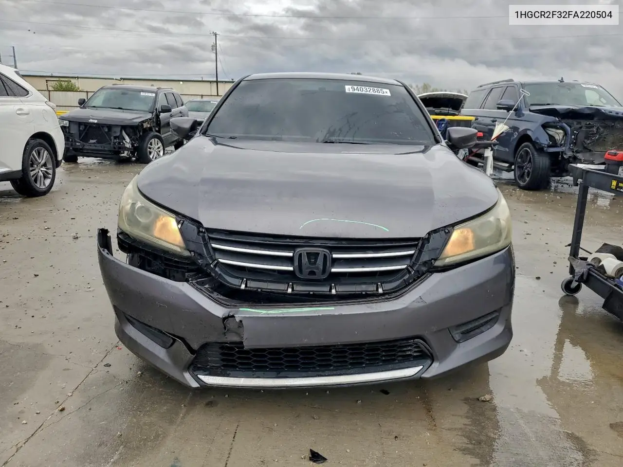 1HGCR2F32FA220504 2015 Honda Accord Lx