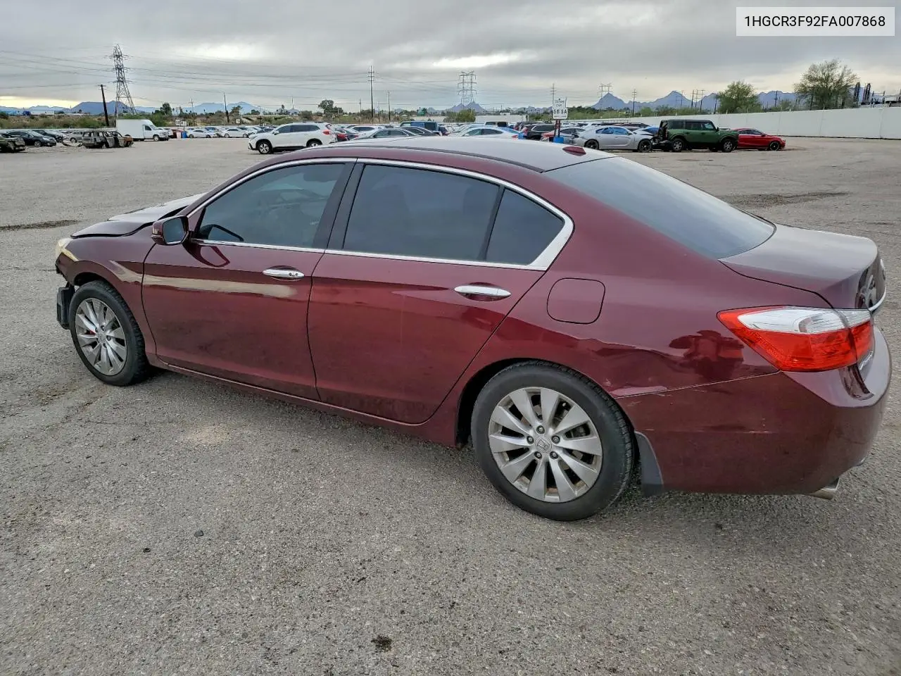 1HGCR3F92FA007868 2015 Honda Accord Touring