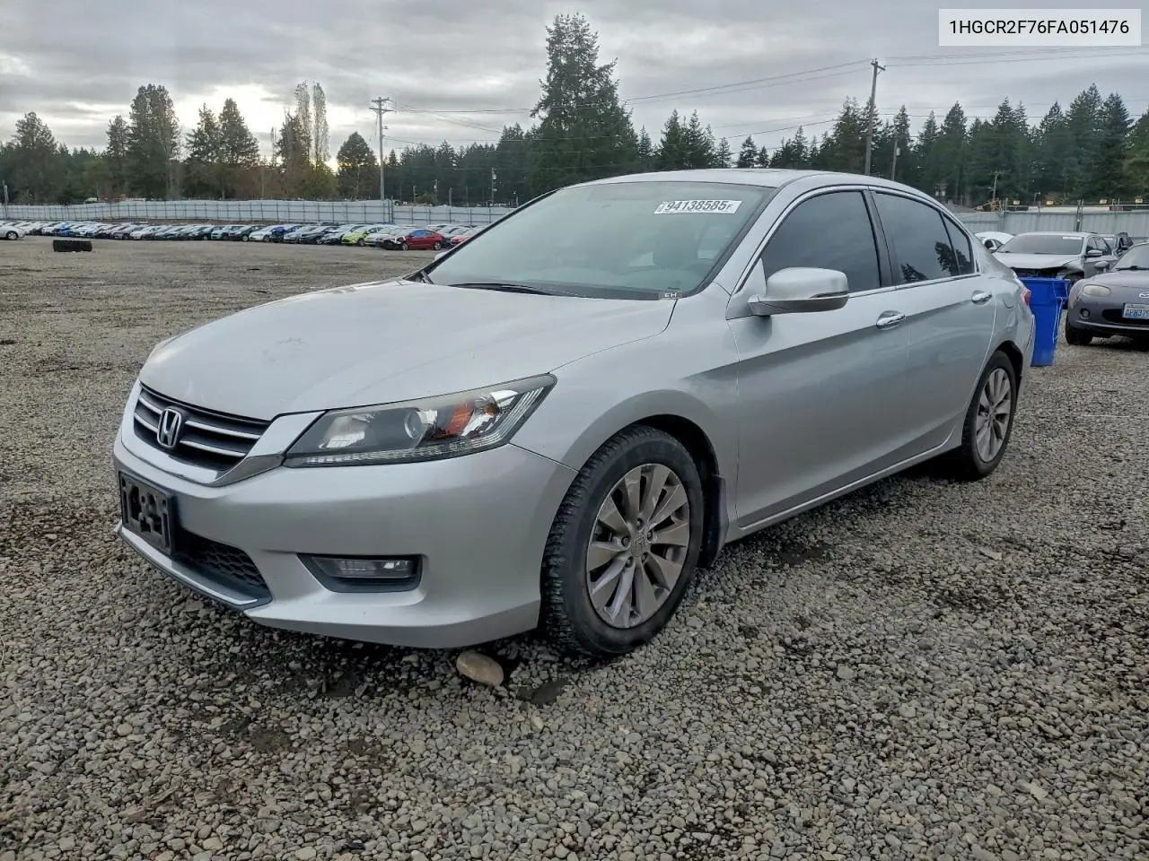 1HGCR2F76FA051476 2015 Honda Accord Ex