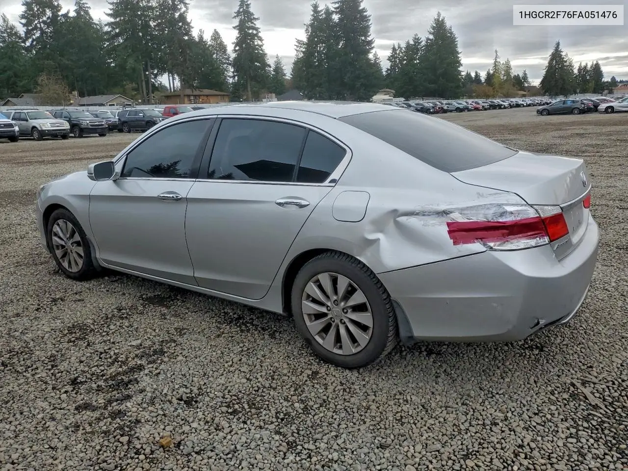 1HGCR2F76FA051476 2015 Honda Accord Ex
