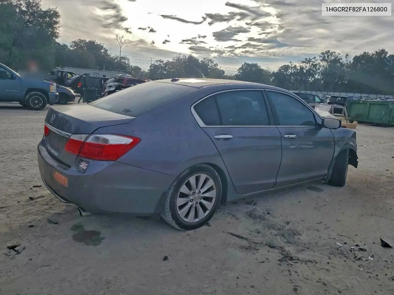 1HGCR2F82FA126800 2015 Honda Accord Exl