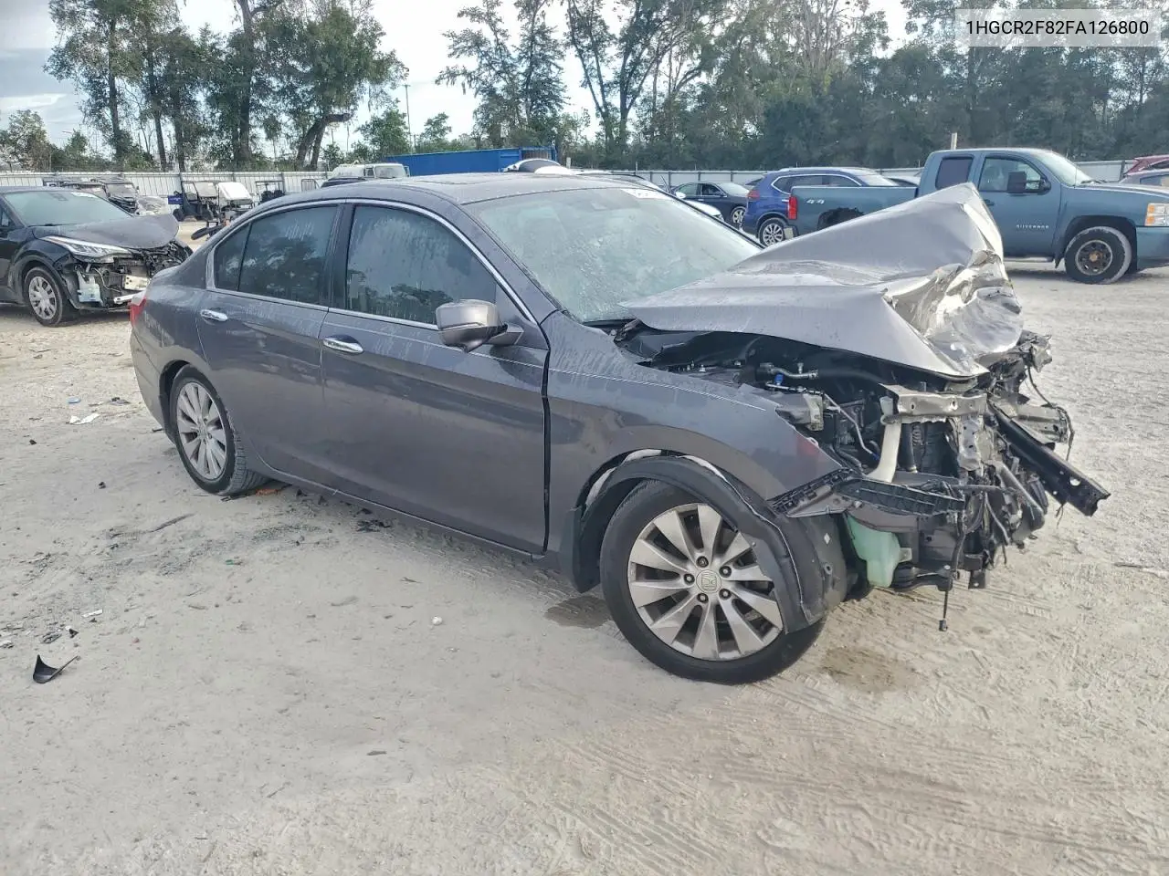 1HGCR2F82FA126800 2015 Honda Accord Exl
