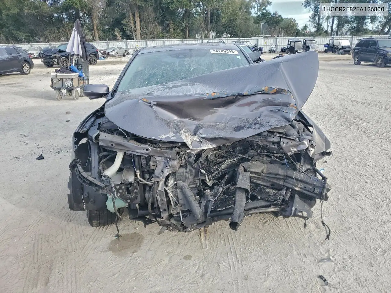 1HGCR2F82FA126800 2015 Honda Accord Exl