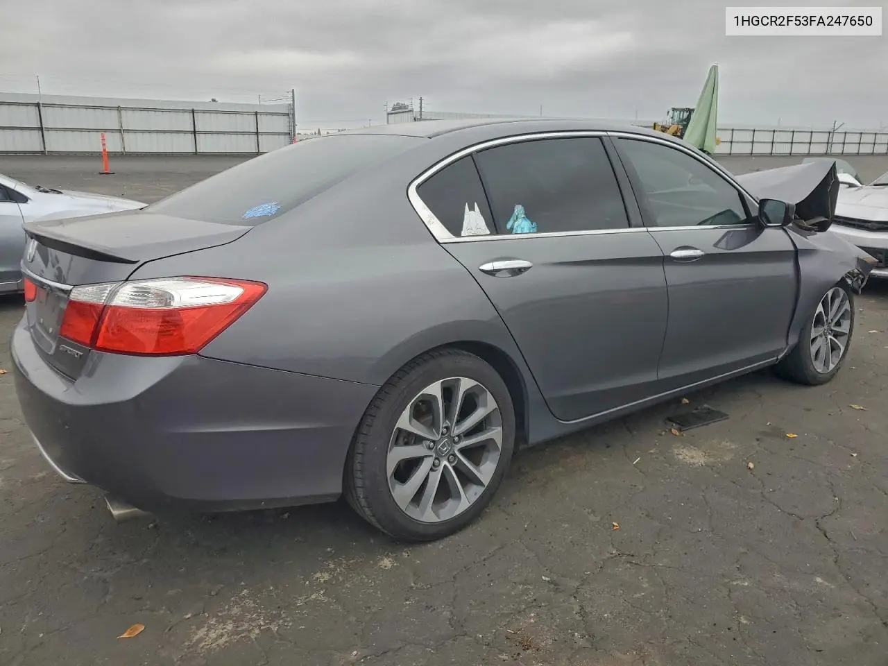 1HGCR2F53FA247650 2015 Honda Accord Sport