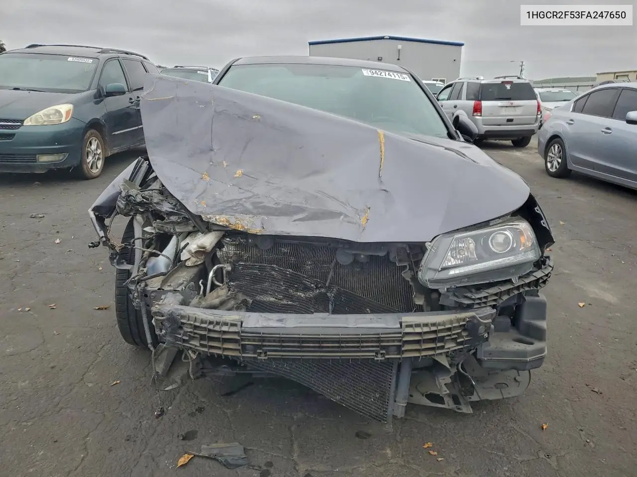1HGCR2F53FA247650 2015 Honda Accord Sport