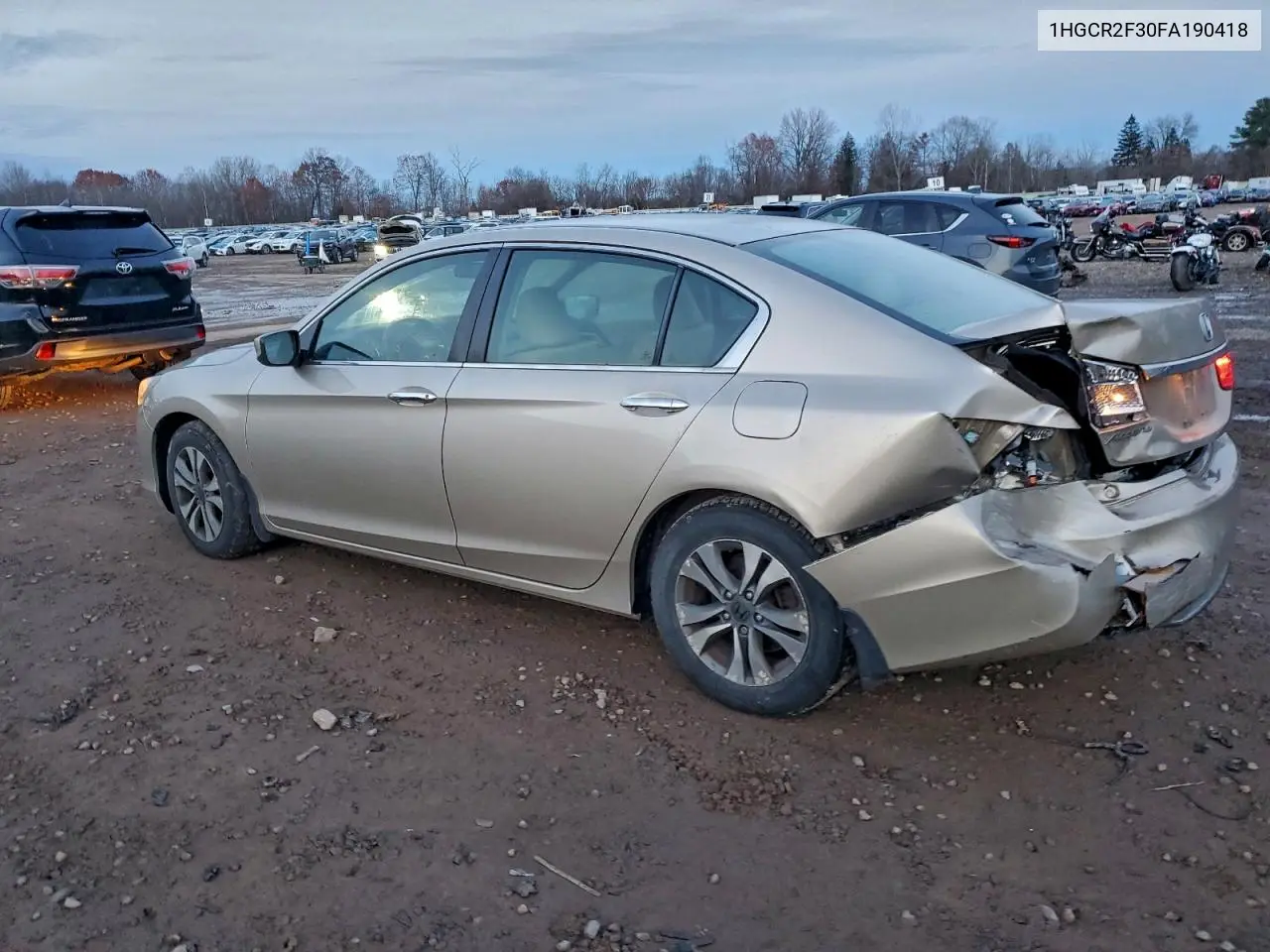 1HGCR2F30FA190418 2015 Honda Accord Lx