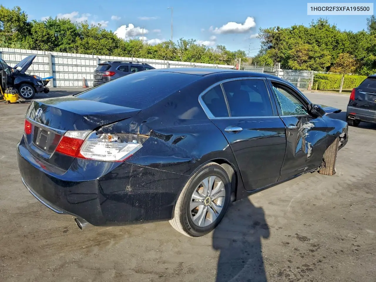 1HGCR2F3XFA195500 2015 Honda Accord Lx