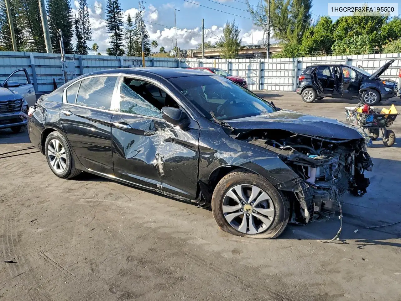 1HGCR2F3XFA195500 2015 Honda Accord Lx