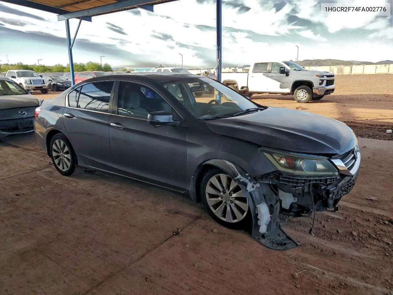 1HGCR2F74FA002776 2015 Honda Accord Ex