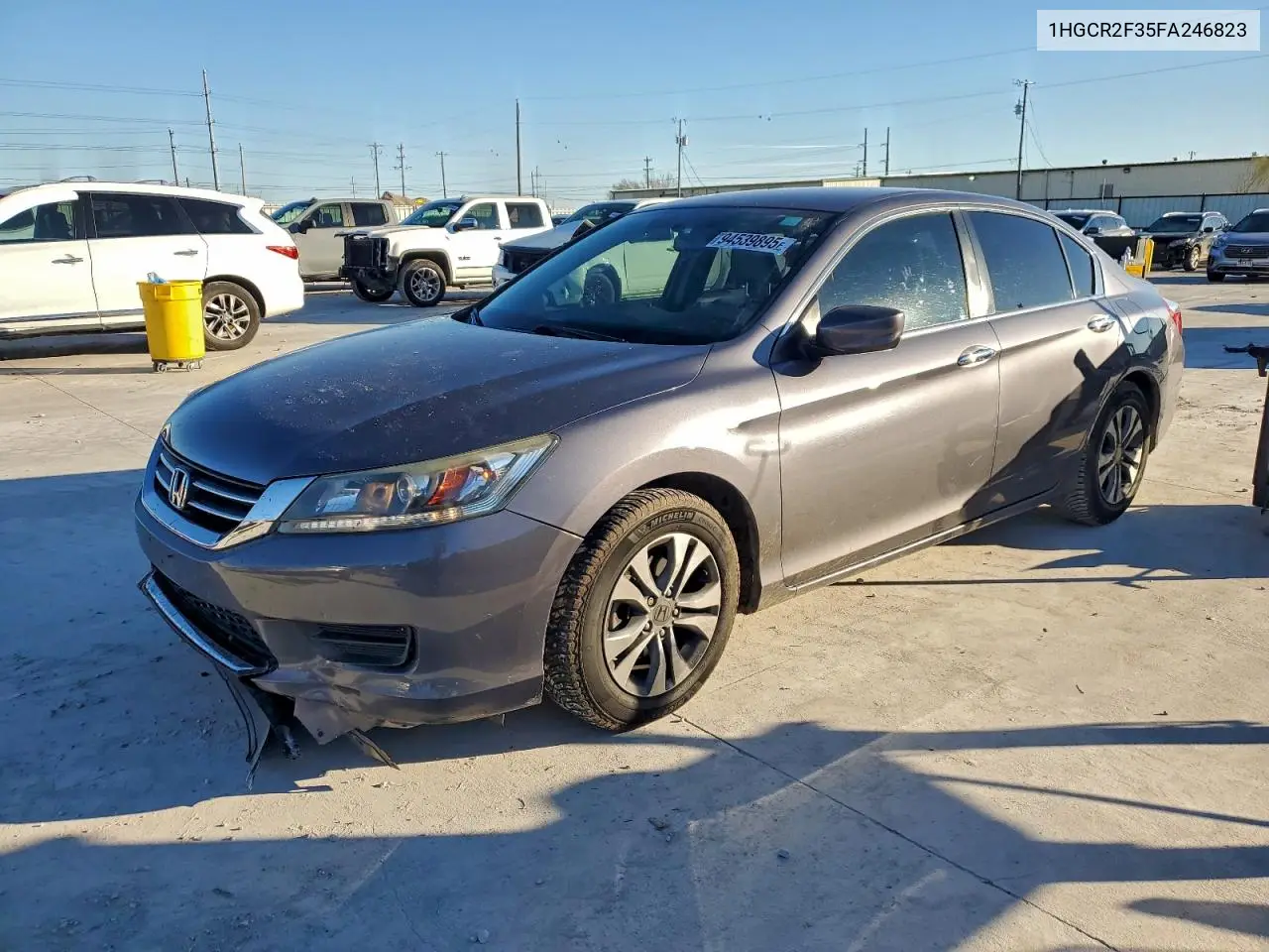 1HGCR2F35FA246823 2015 Honda Accord Lx