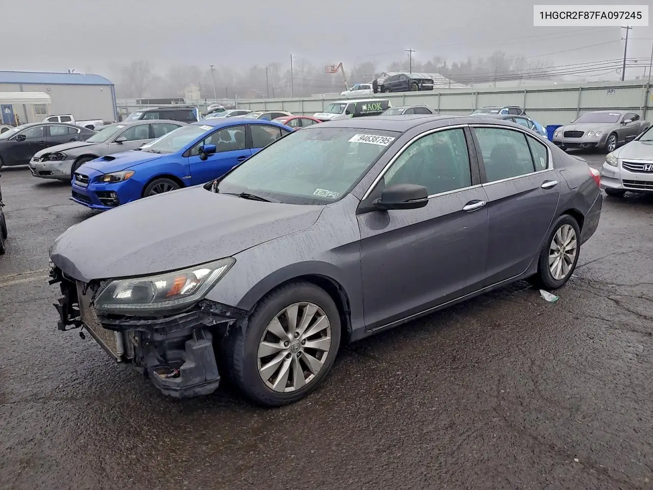 1HGCR2F87FA097245 2015 Honda Accord Exl