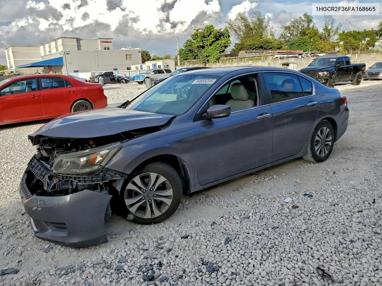 1HGCR2F36FA168665 2015 Honda Accord Lx