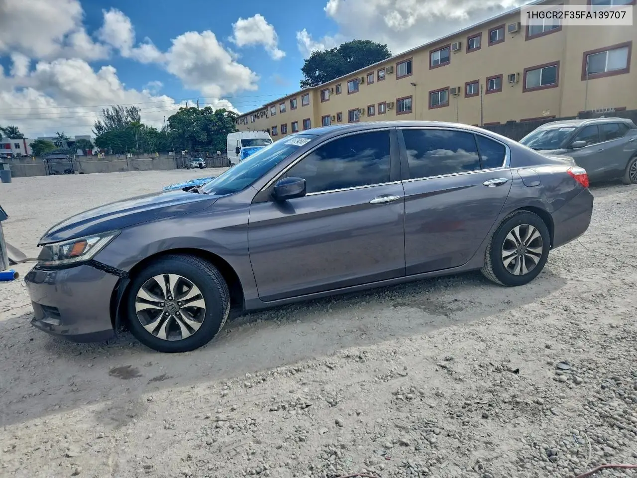 1HGCR2F35FA139707 2015 Honda Accord Lx