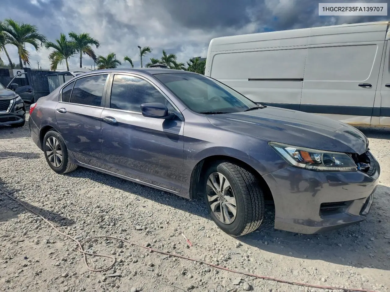 1HGCR2F35FA139707 2015 Honda Accord Lx