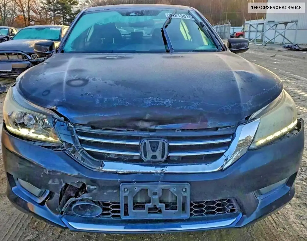 1HGCR3F9XFA035045 2015 Honda Accord Touring