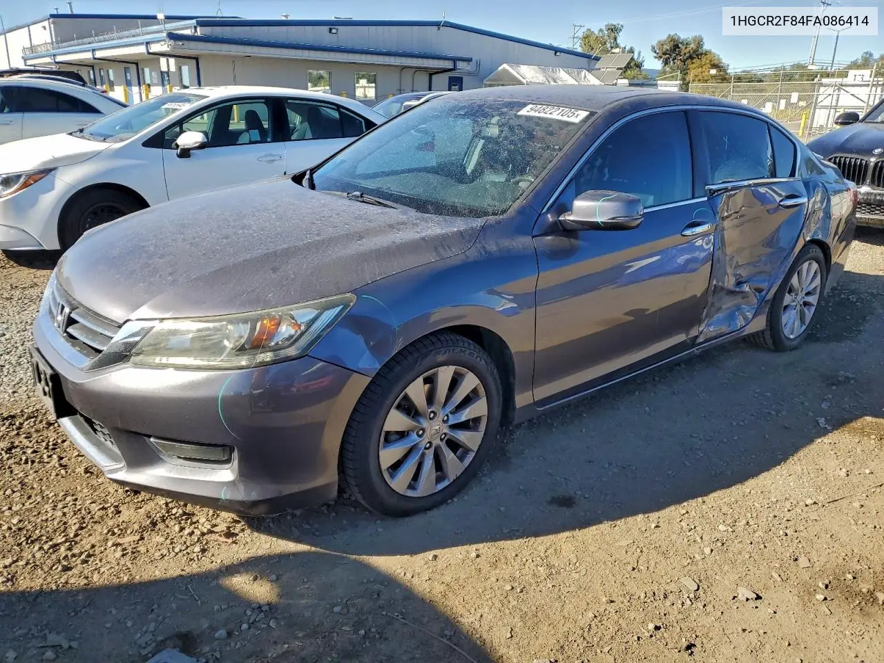 1HGCR2F84FA086414 2015 Honda Accord Exl