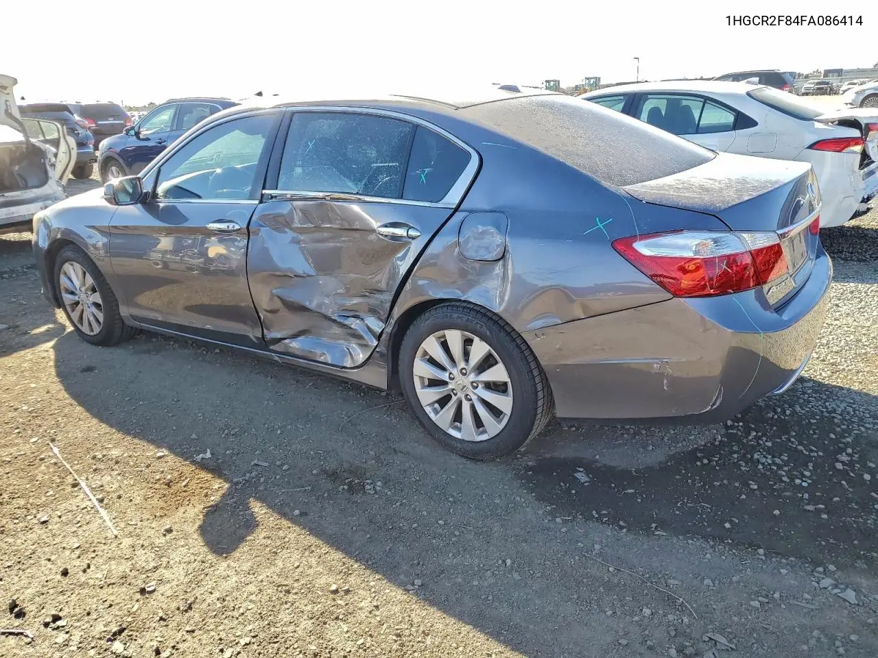 1HGCR2F84FA086414 2015 Honda Accord Exl