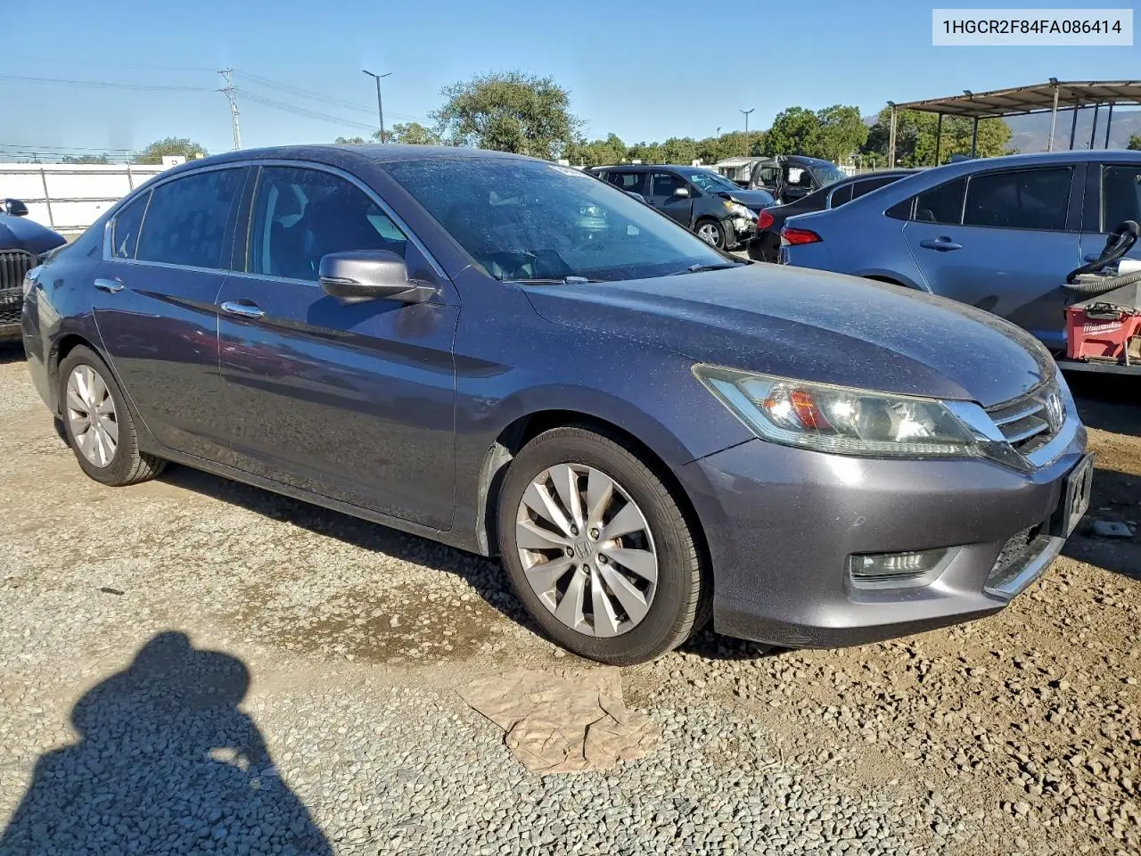 1HGCR2F84FA086414 2015 Honda Accord Exl