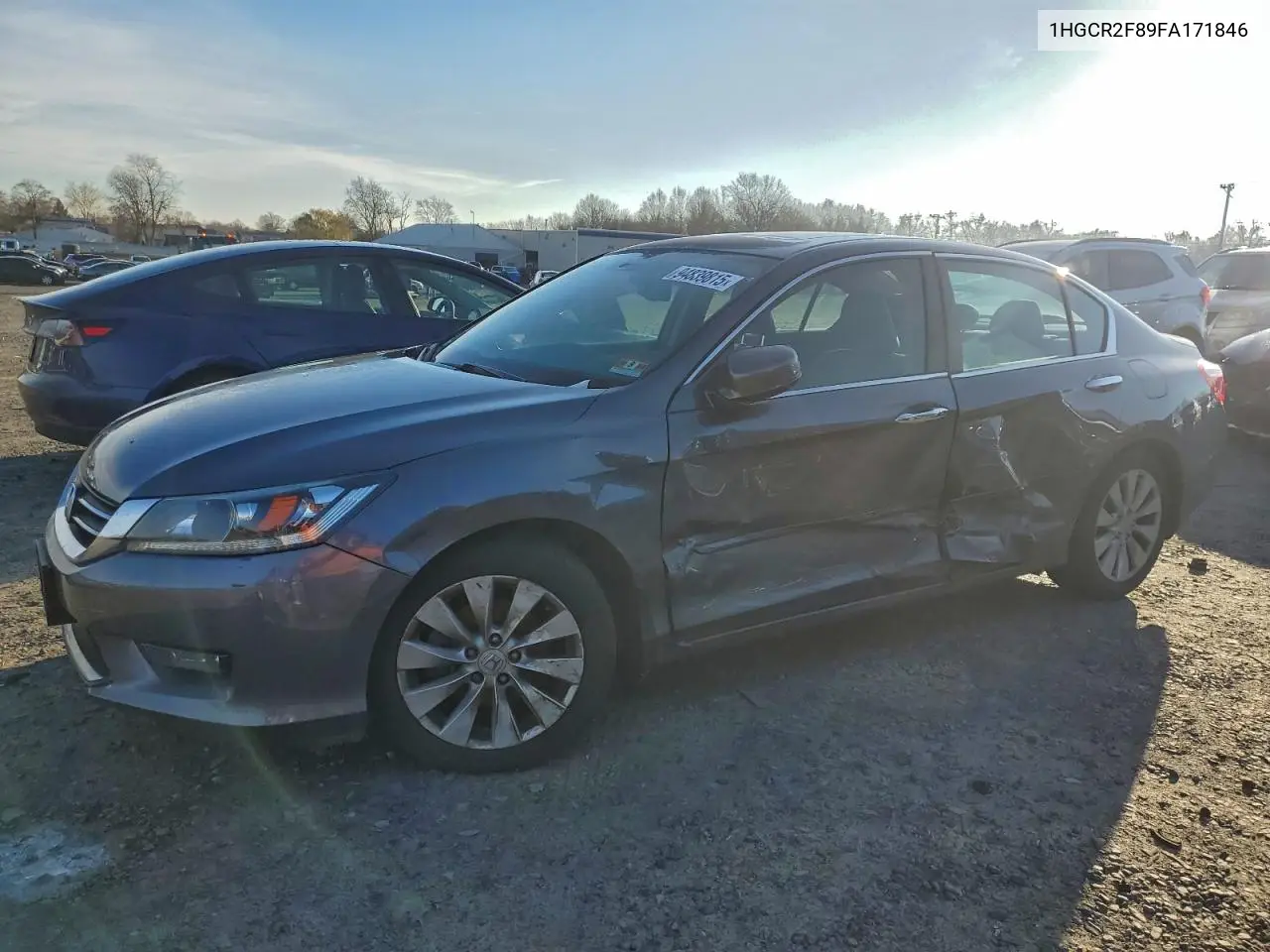 1HGCR2F89FA171846 2015 Honda Accord Exl