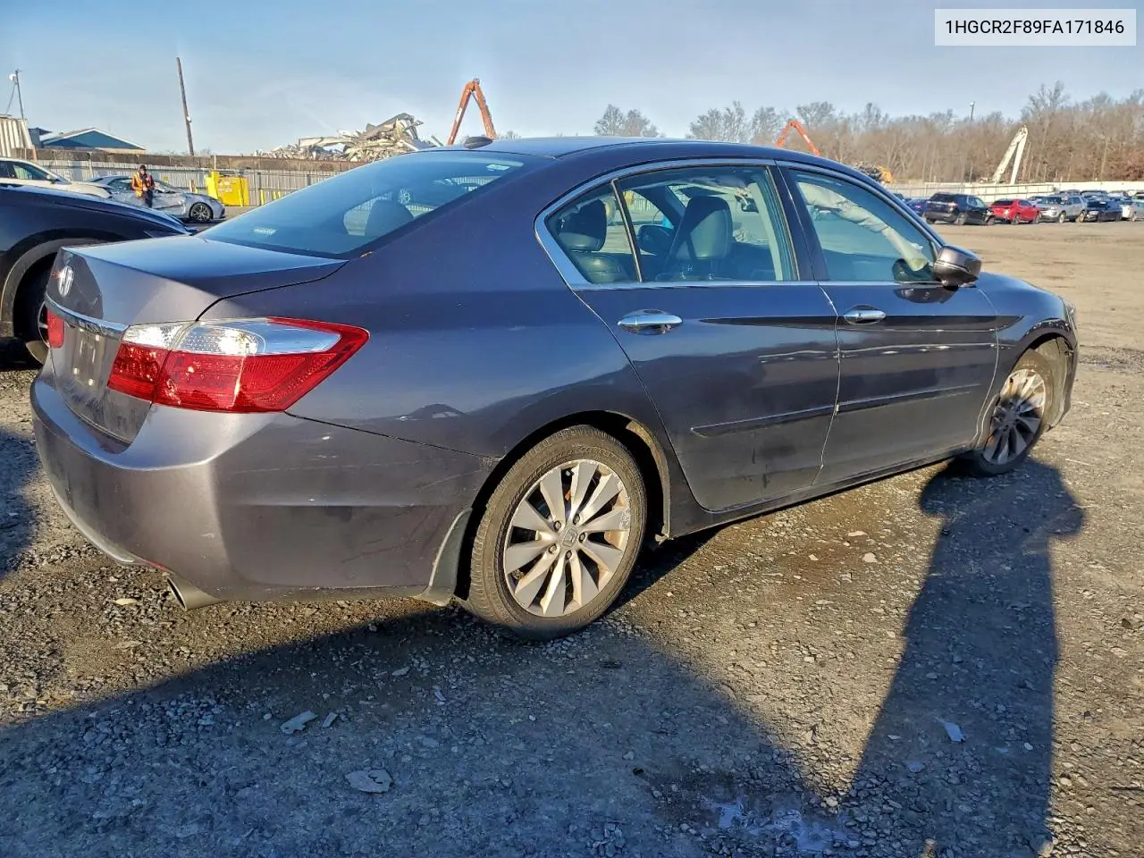1HGCR2F89FA171846 2015 Honda Accord Exl
