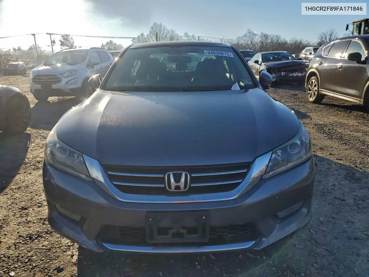 1HGCR2F89FA171846 2015 Honda Accord Exl