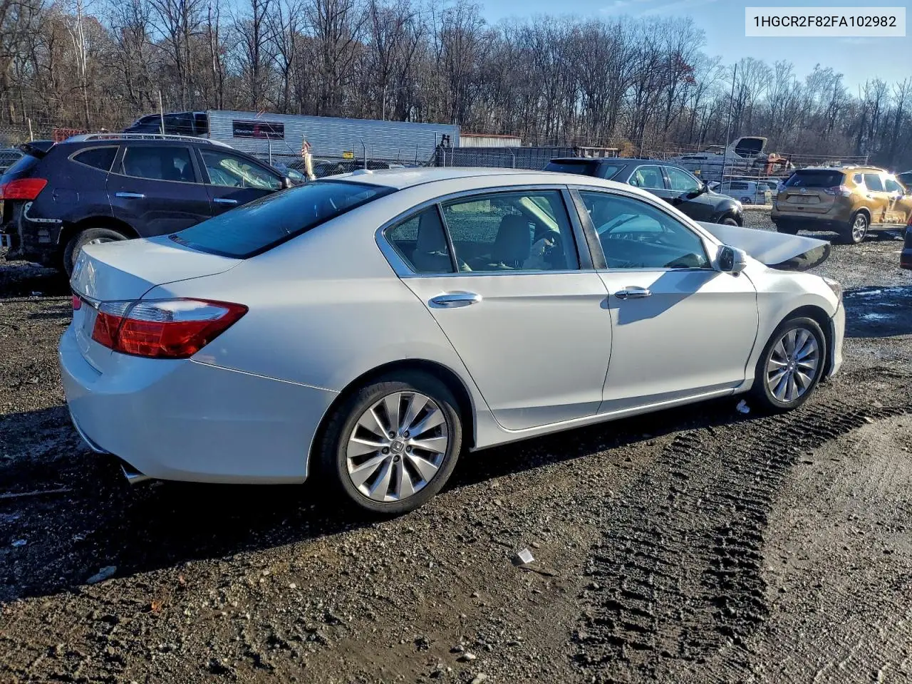 1HGCR2F82FA102982 2015 Honda Accord Exl