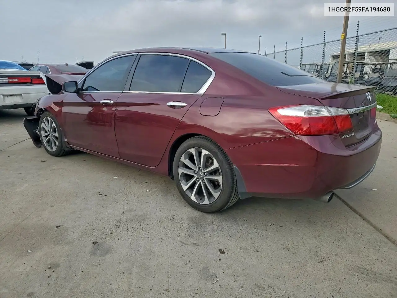 1HGCR2F59FA194680 2015 Honda Accord Sport