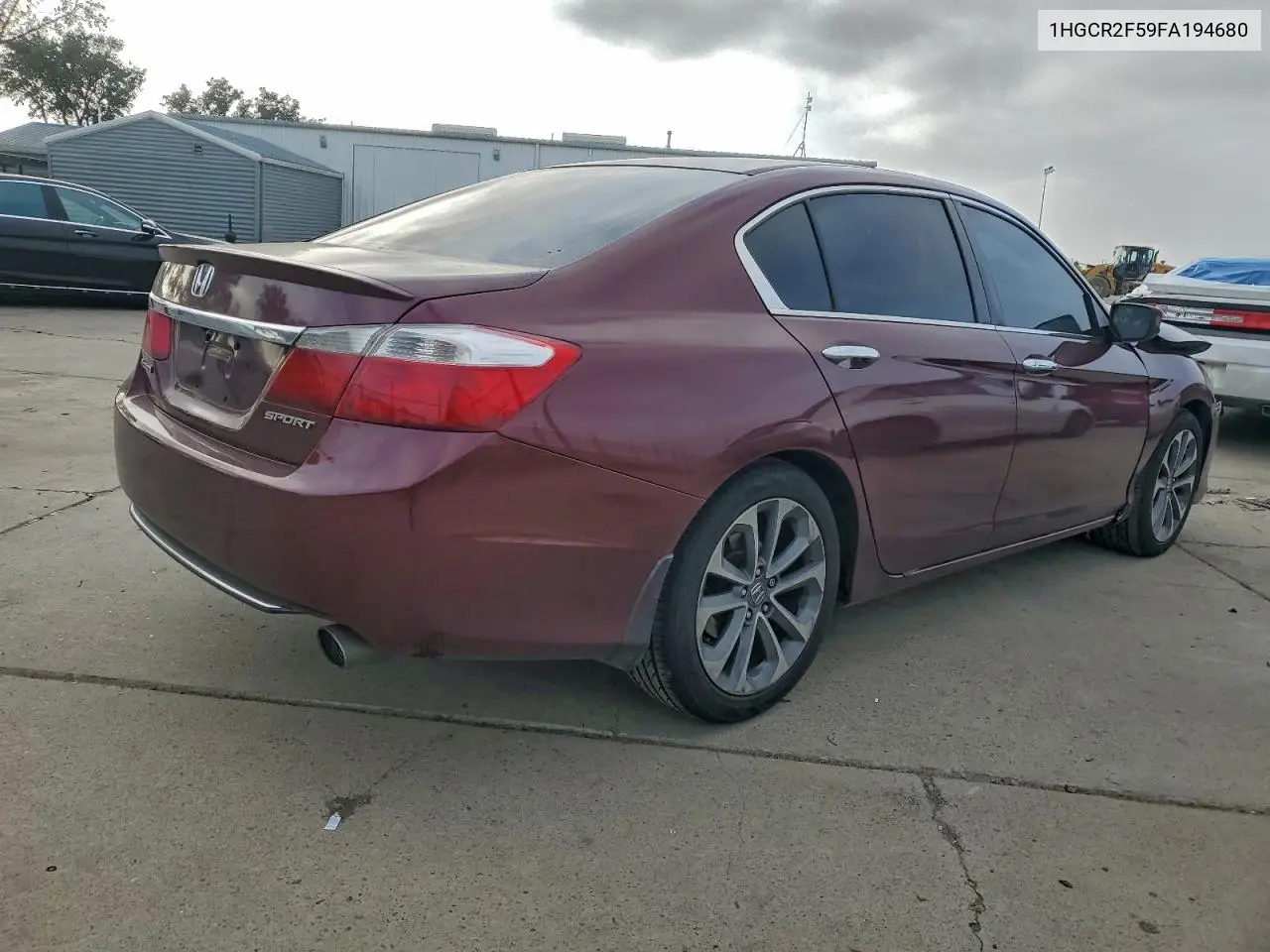1HGCR2F59FA194680 2015 Honda Accord Sport