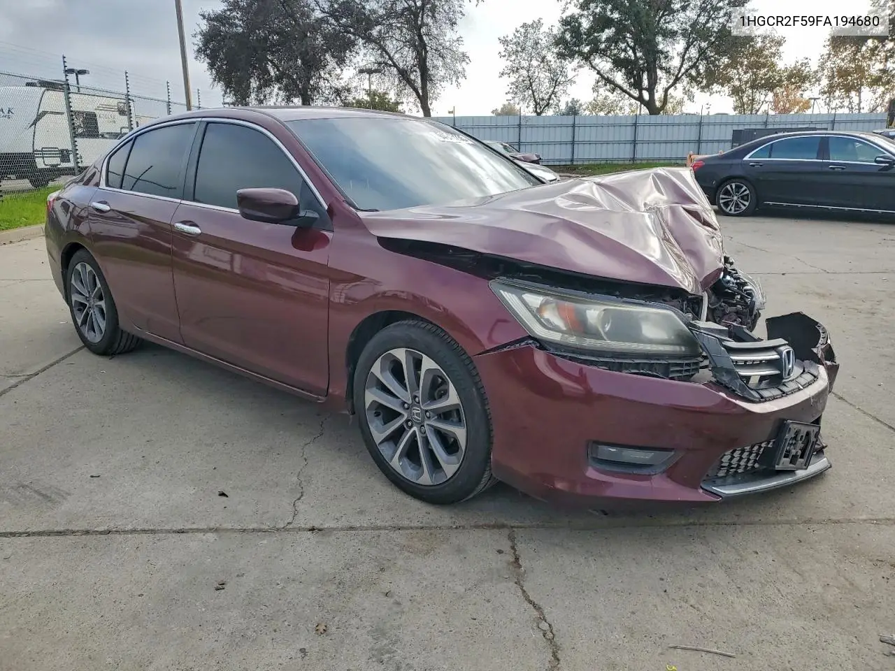 1HGCR2F59FA194680 2015 Honda Accord Sport