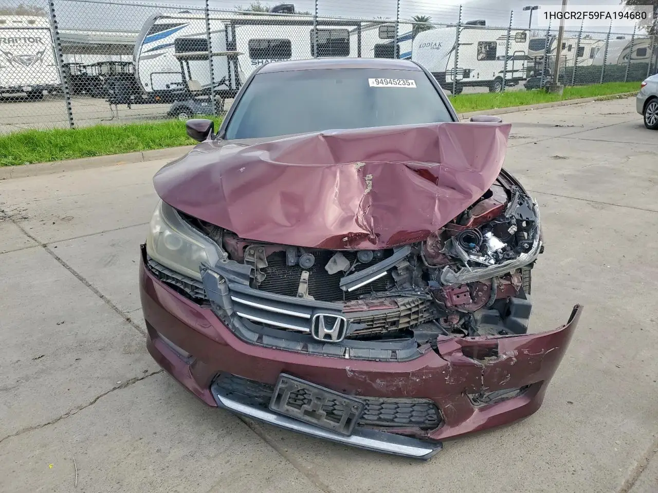 1HGCR2F59FA194680 2015 Honda Accord Sport