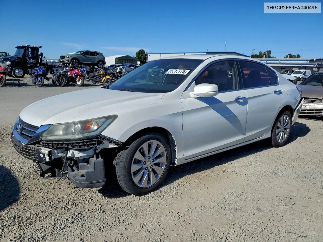 1HGCR2F89FA040495 2015 Honda Accord Exl