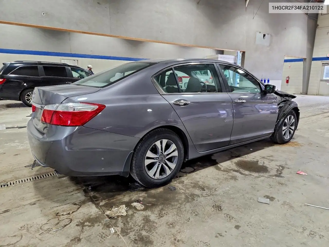 1HGCR2F34FA210122 2015 Honda Accord Lx