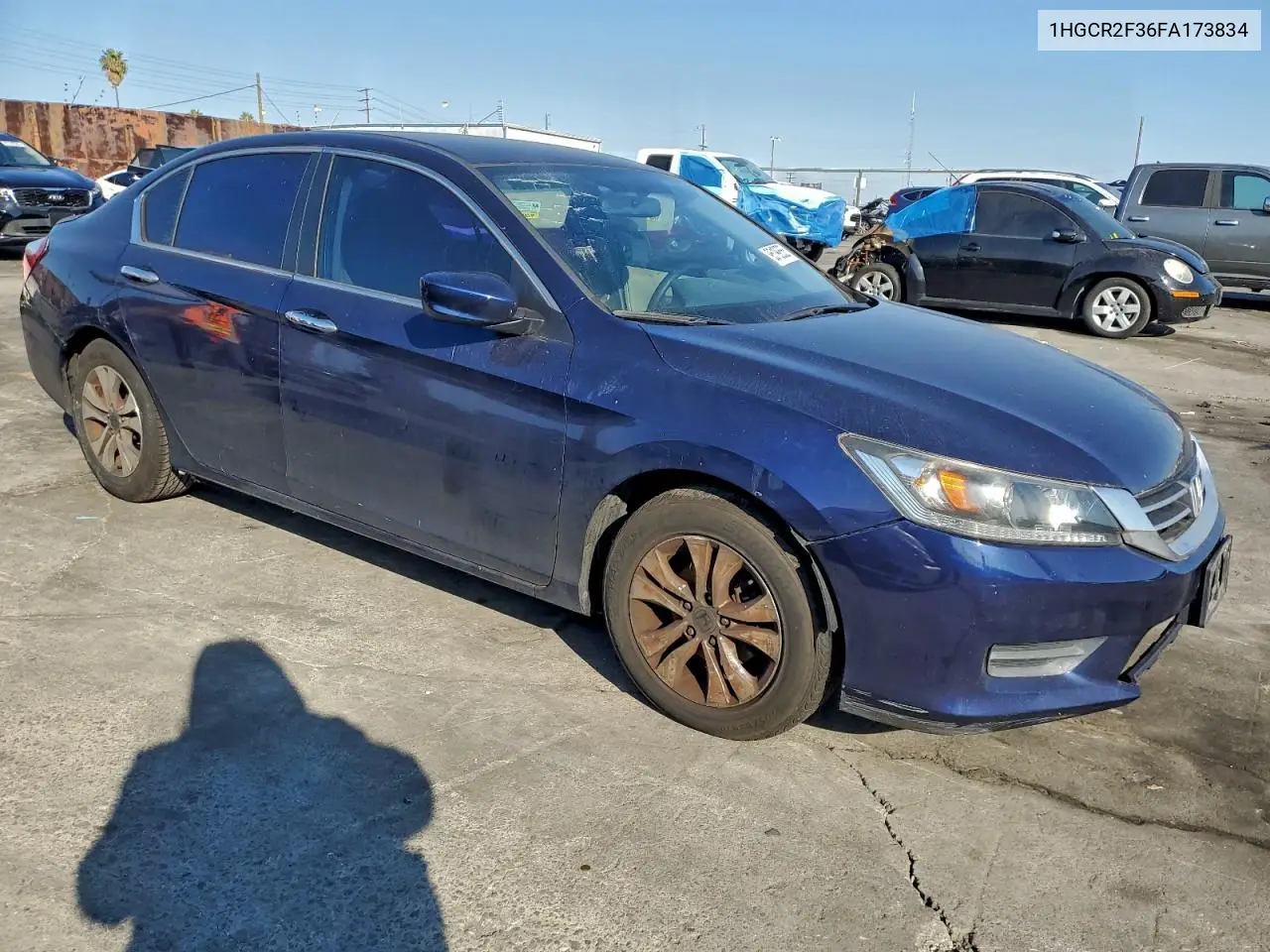 1HGCR2F36FA173834 2015 Honda Accord Lx