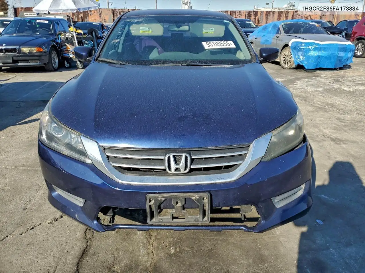 1HGCR2F36FA173834 2015 Honda Accord Lx