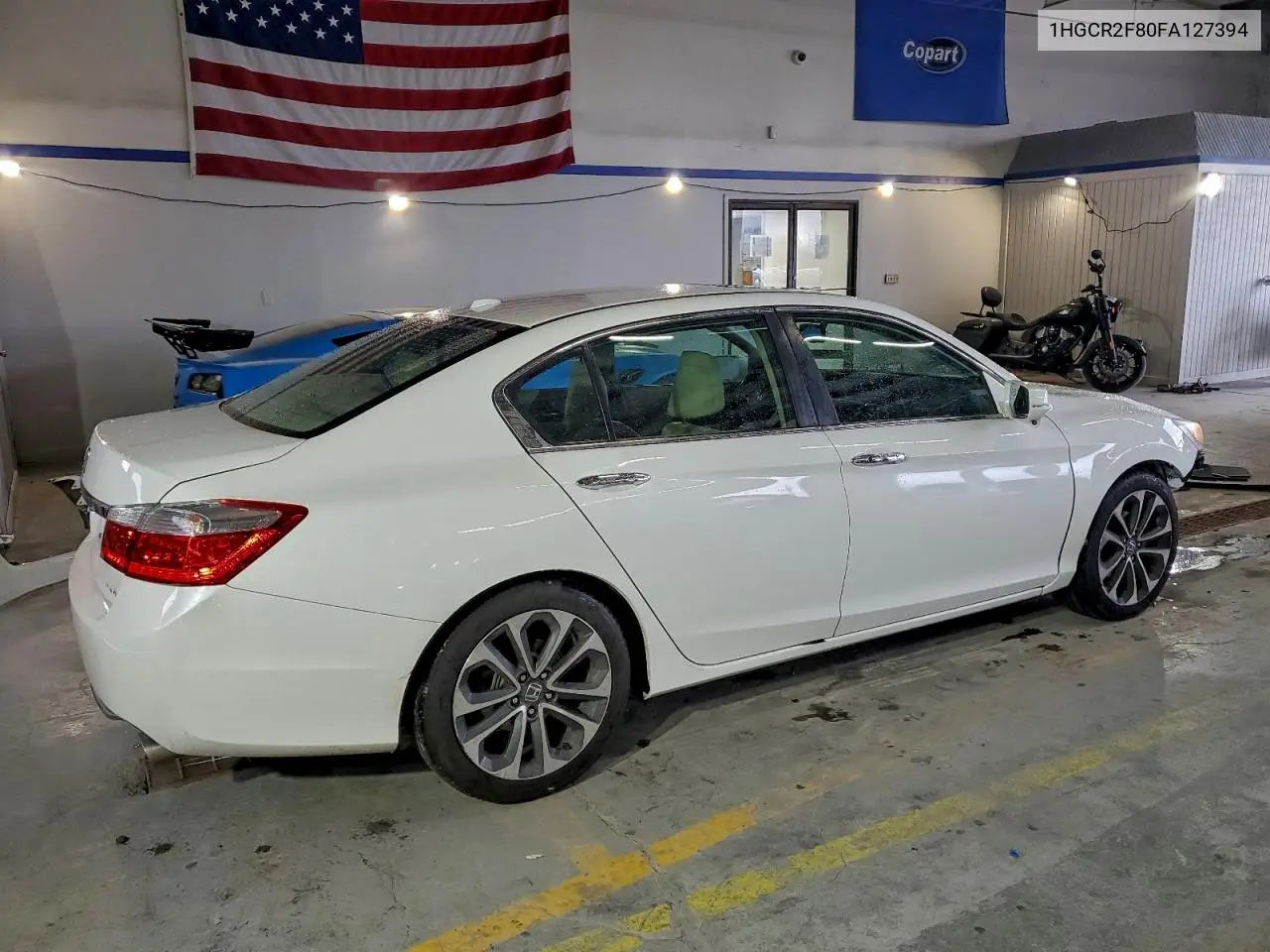 1HGCR2F80FA127394 2015 Honda Accord Exl