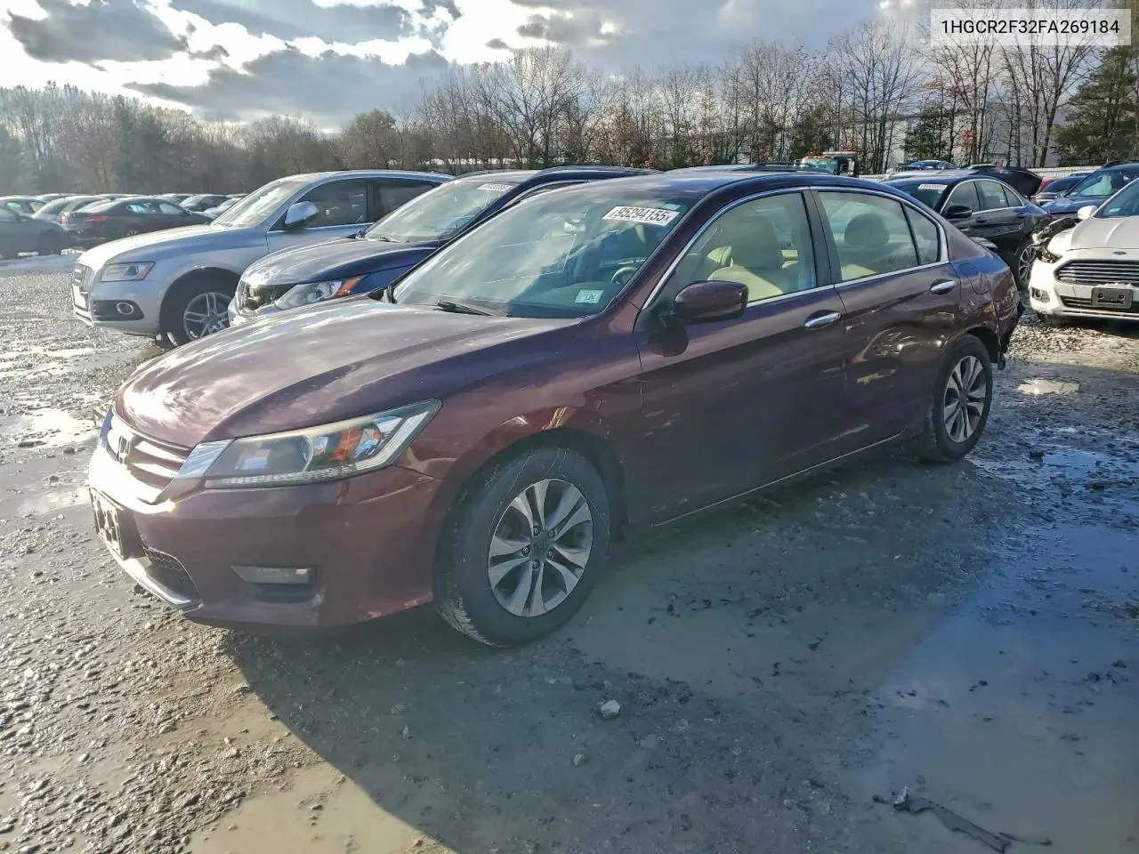 1HGCR2F32FA269184 2015 Honda Accord Lx