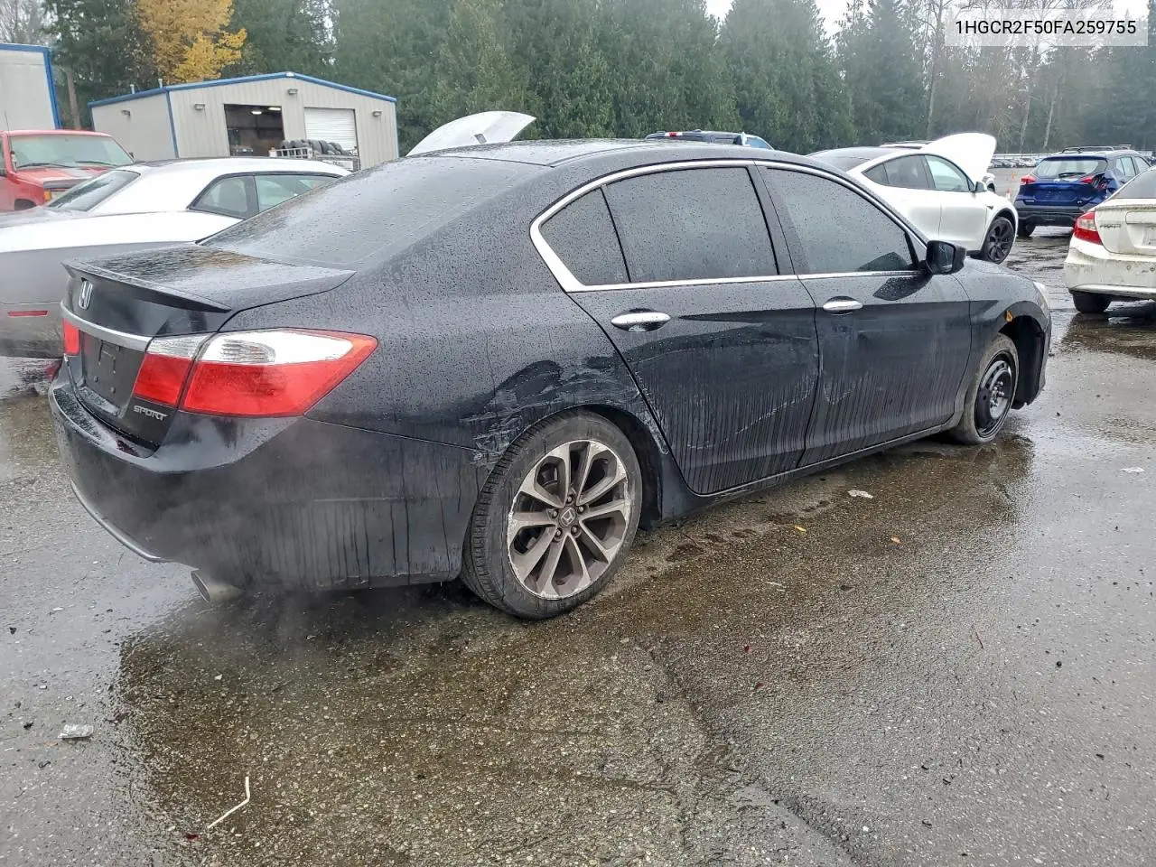 1HGCR2F50FA259755 2015 Honda Accord Sport
