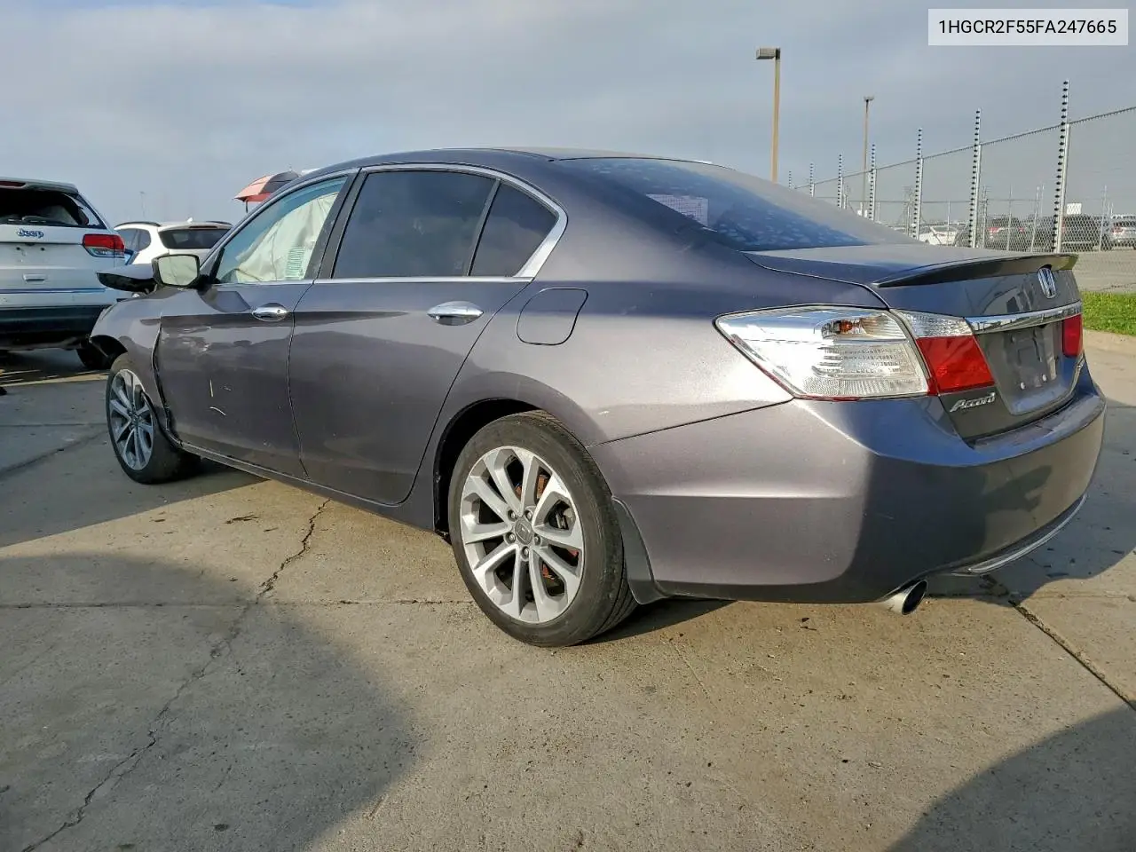 1HGCR2F55FA247665 2015 Honda Accord Sport